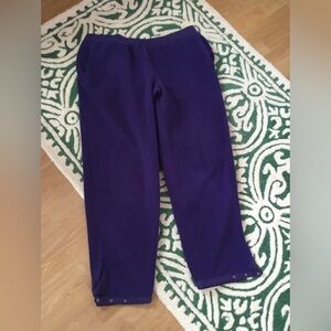 Patagonia Vintage men’s purple fleece panst xl GUC